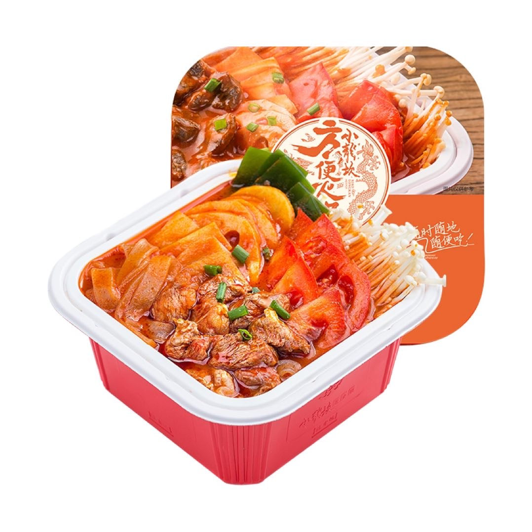 Self-heating Hot Pot Beef Brisket Tomato 360g - Shoo Loong Kan