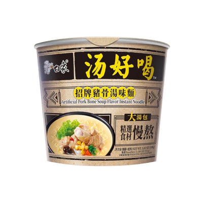 Pork Bone Thick Soup Ramen Noodle 108g - Baixiang