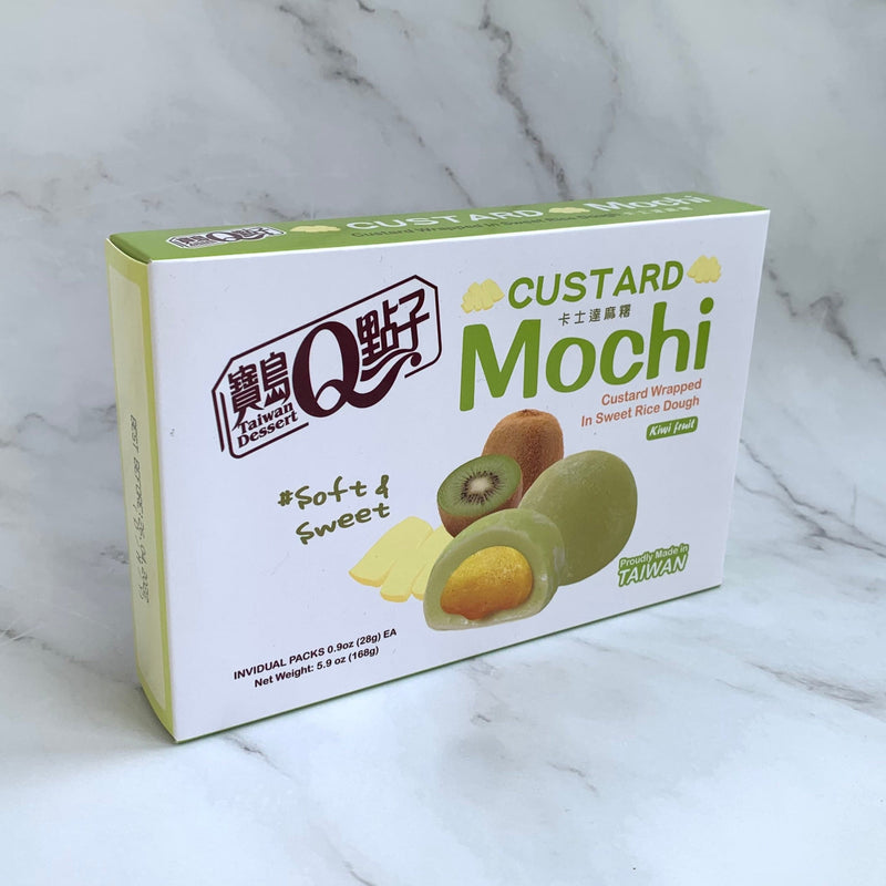 Mochi Kiwi Custard Cream 168g - Q Brand