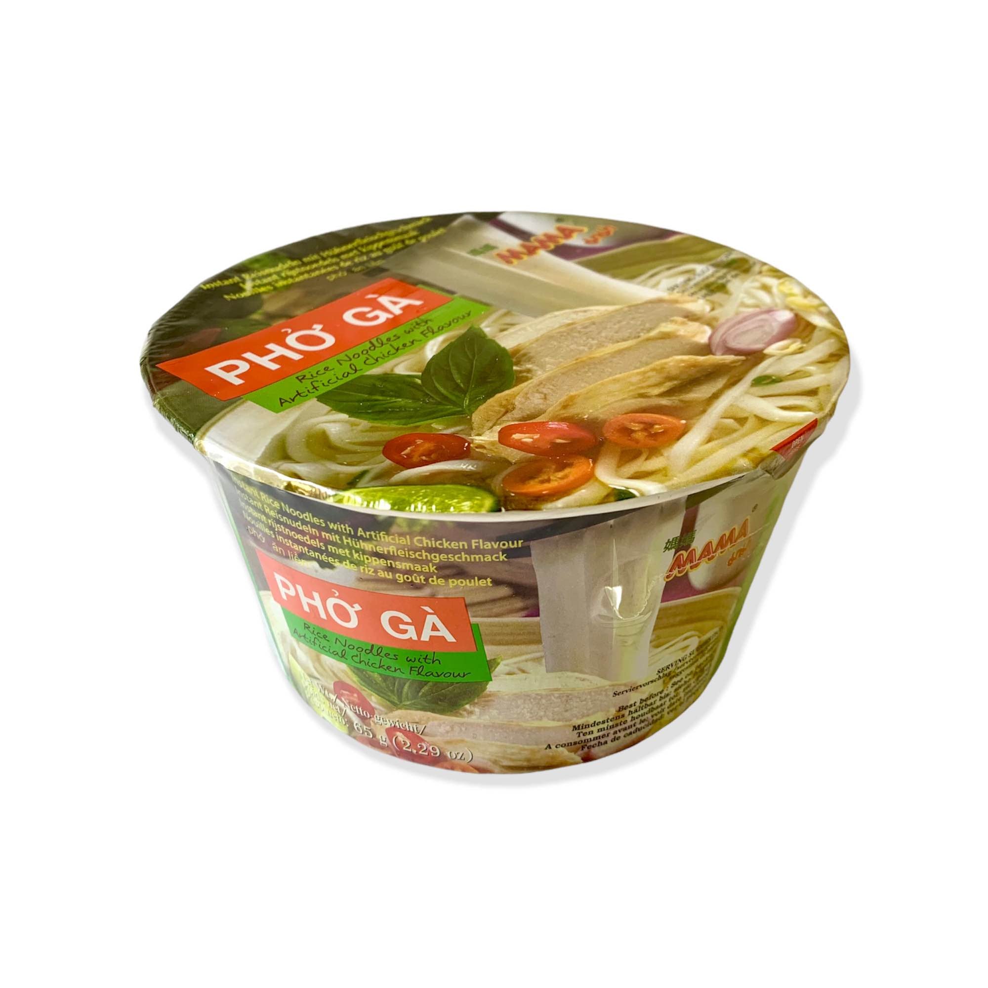 Pho Ga Vietnamese Chicken Soup Rice Noodle 65g - Mama