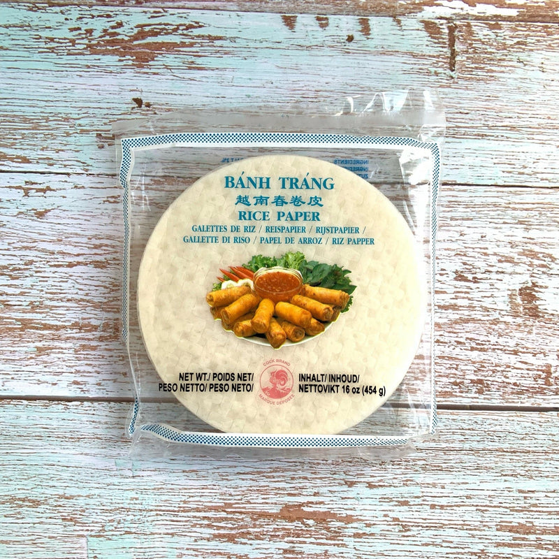 Rice Paper Round 16cm Banh Trang - Cock Brand