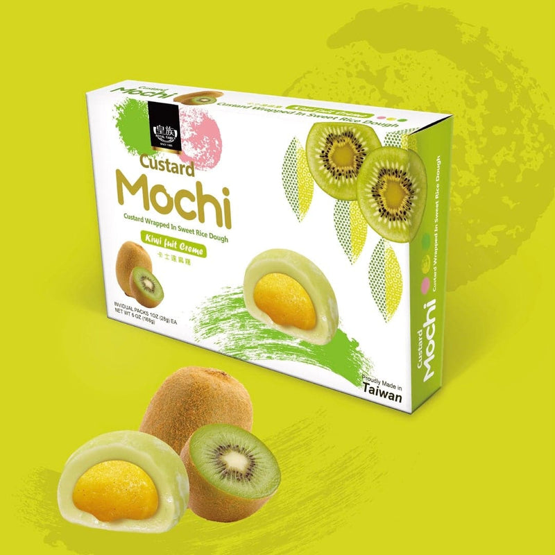 Mochi Kiwi Custard Cream 168g - Q Brand