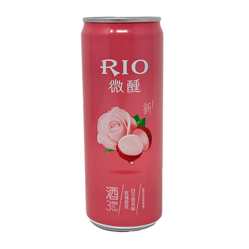 Rose, Lychee & Brandy Sparkling Cocktail 3% 330ml - Rio