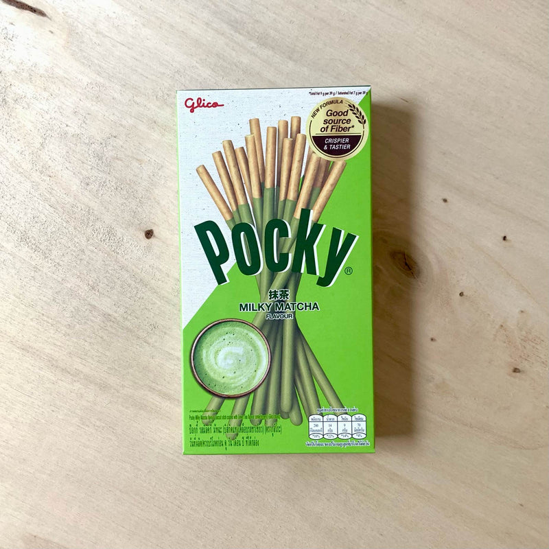 Pocky Matcha Flavor Biscuit Stick 39g - Glico