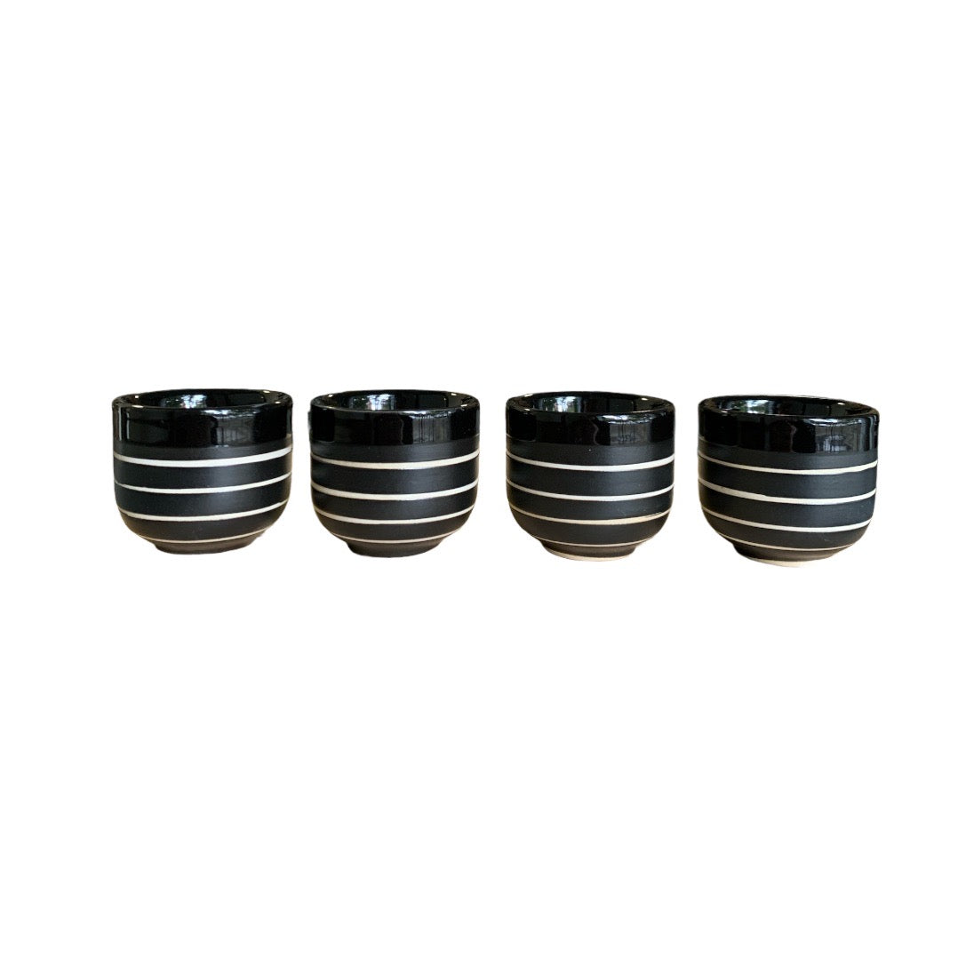 Sake Set Black