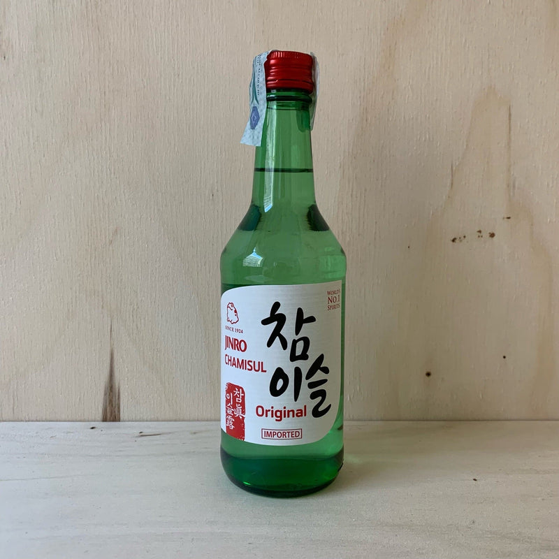 Soju Chamisul Original - Korean Liquor 20.1% 350ml - Jinro