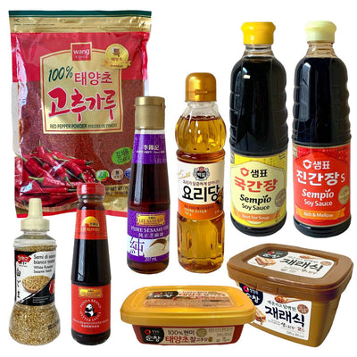 Korean Cooking Box (Essential Ingredients)