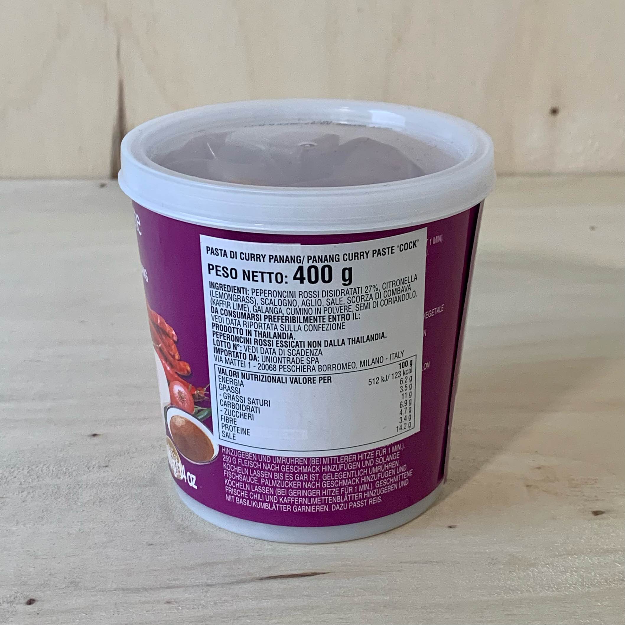 Thai Panang Curry Paste 400g - Cock Brand