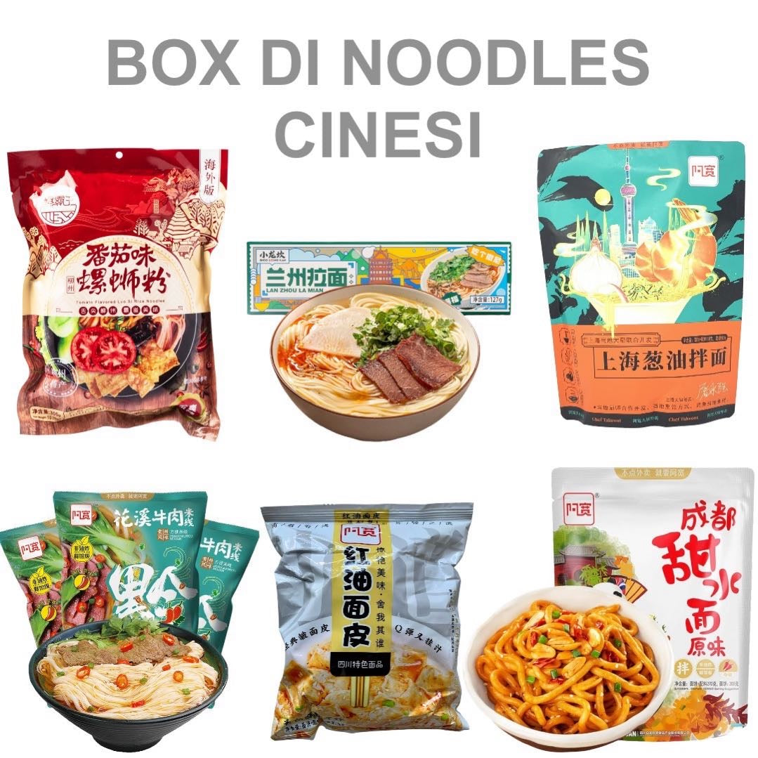 Chinese Regional Noodles Mystery Box 6 packs