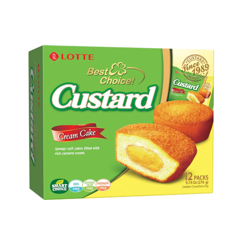 Creamy Custard Pie - Lotte