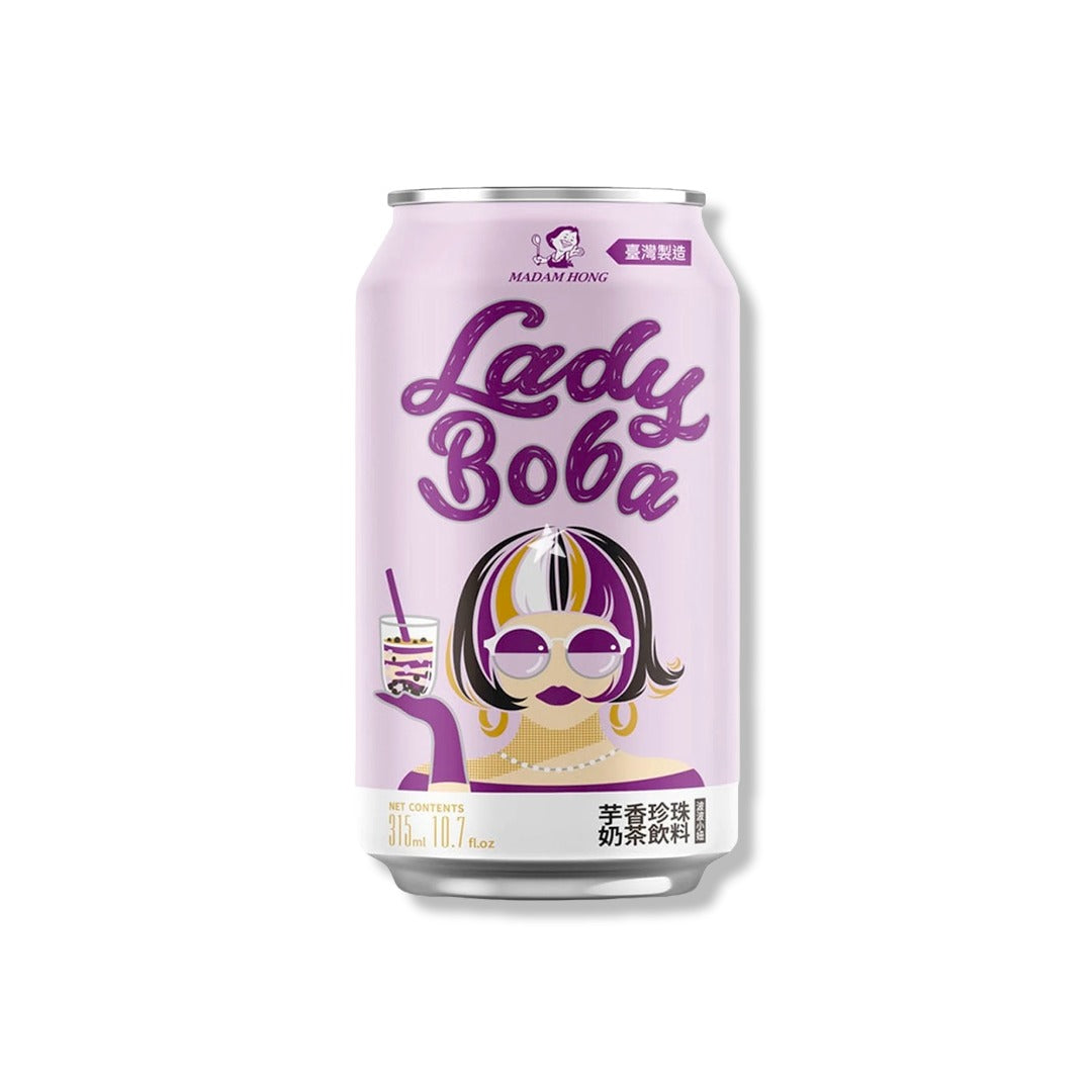 Lady Boba Bubble Tea Taro Milk - Madam Hong