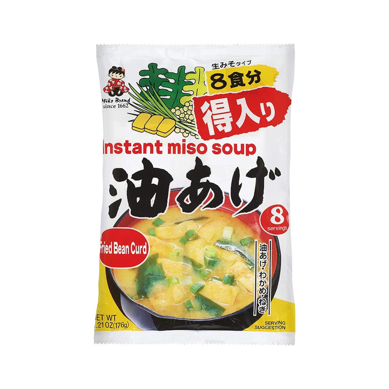 Instant Miso Soup With Fried Tofu 8 Servings 156g - Miko Brand