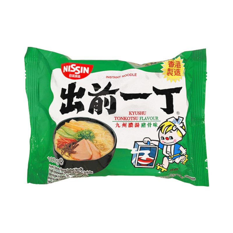 Demae Ramen Kyushu Tonkotsu Pork Bone Noodle Soup - Nissin