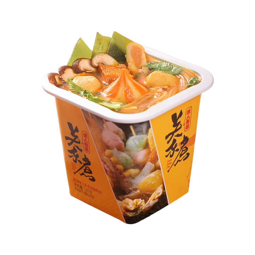 Oden Fish Cake Noodle Soup 155g - Hei Ren Bu Luo