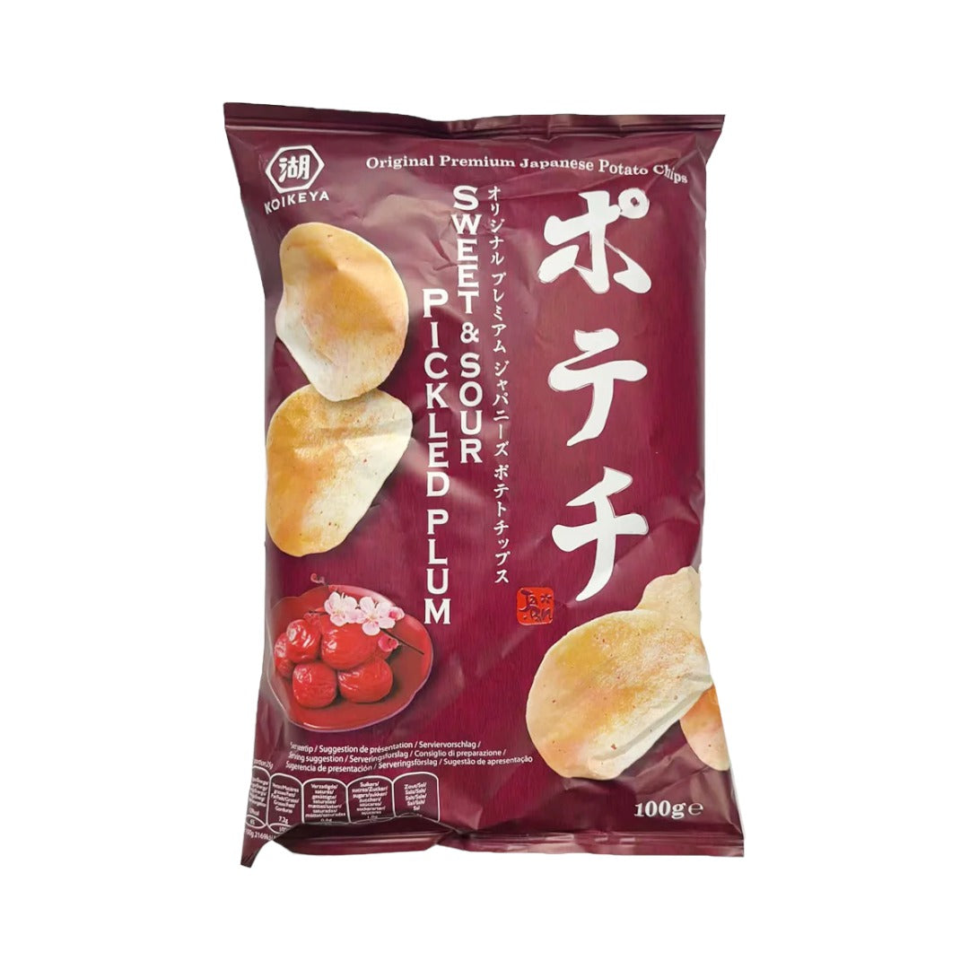 Potato Chips Sweet & Sour Plum Flavour - Koikeya