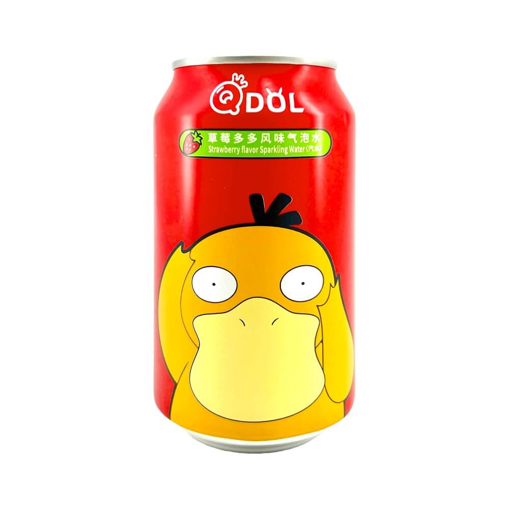 Qdol Pokemon Psyduck Strawberry Soda 330ml